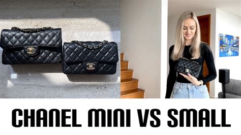 chanel mini vs chanel small